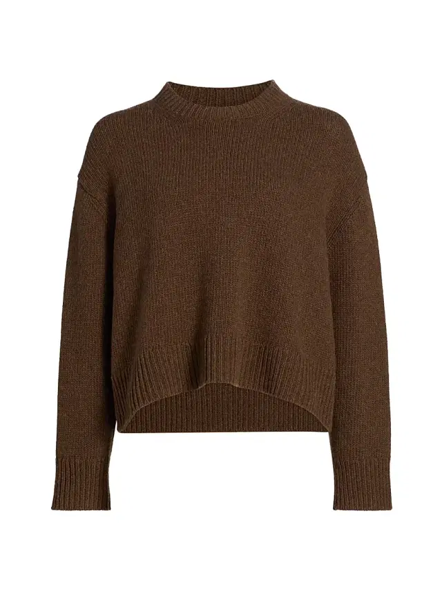 Women's Haisley Wool Sweater - Cocoa Women's Haisley Wool Sweater - Cocoa