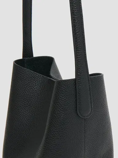 MANSUR GAVRIEL Women's Mini Everyday Cabas Leather Shoulder Bag | Thumbnail 5 MANSUR GAVRIEL Women's Mini Everyday Cabas Leather Shoulder Bag | Thumbnail 5