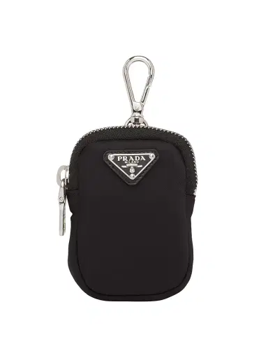 Prada Women's Re-Nylon Mini Pouch - Black | Thumbnail 1 Prada Women's Re-Nylon Mini Pouch - Black | Thumbnail 1