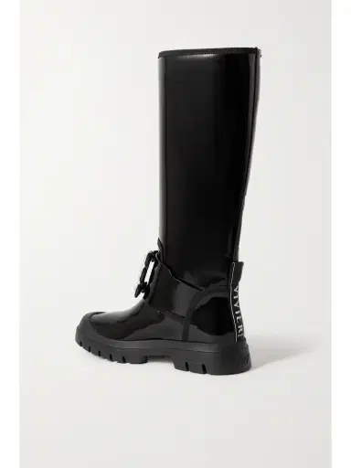 Roger Vivier Walky Viv Crystal-embellished Patent-leather Knee Boots | Thumbnail 3 Roger Vivier Walky Viv Crystal-embellished Patent-leather Knee Boots | Thumbnail 3