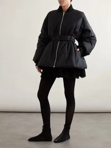 Alaïa Pleated Open-knit Mini Skirt | Thumbnail 2 Alaïa Pleated Open-knit Mini Skirt | Thumbnail 2
