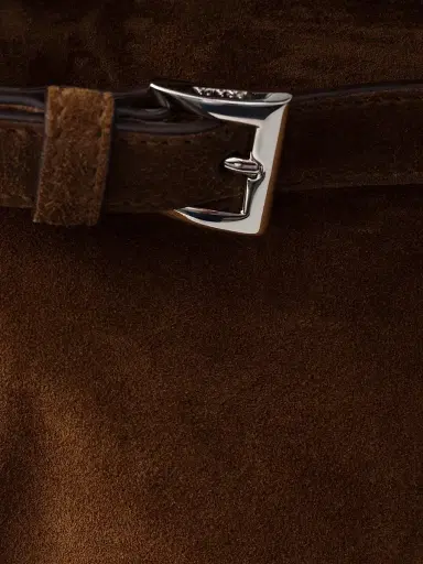 Prada Men's Suede Tote Bag | Thumbnail 6 Prada Men's Suede Tote Bag | Thumbnail 6