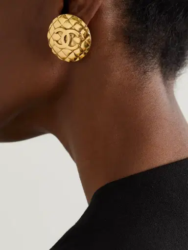 Susan Caplan Vintage plated Clip Earrings | Thumbnail 2 Susan Caplan Vintage plated Clip Earrings | Thumbnail 2