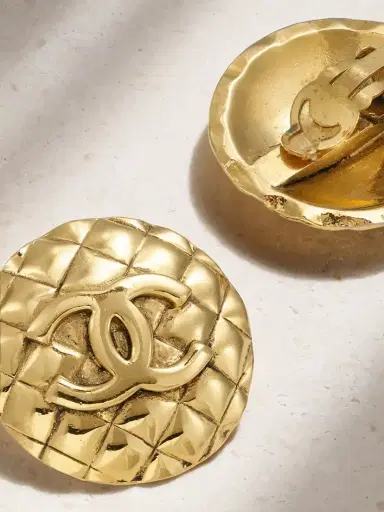 Susan Caplan Vintage plated Clip Earrings | Thumbnail 3 Susan Caplan Vintage plated Clip Earrings | Thumbnail 3