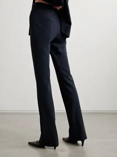 FFORME Jem Wool-blend Crepe Flared Pants | Thumbnail 4 FFORME Jem Wool-blend Crepe Flared Pants | Thumbnail 4
