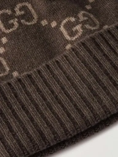 Gucci Cashmere-jacquard Beanie | Thumbnail 3 Gucci Cashmere-jacquard Beanie | Thumbnail 3
