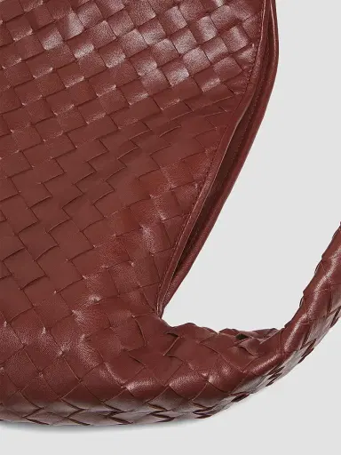 Bottega Veneta Women's Small Hop Intrecciato Leather Hobo Bag | Thumbnail 5 Bottega Veneta Women's Small Hop Intrecciato Leather Hobo Bag | Thumbnail 5
