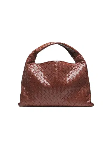 Bottega Veneta Women's Small Hop Intrecciato Leather Hobo Bag | Thumbnail 1 Bottega Veneta Women's Small Hop Intrecciato Leather Hobo Bag | Thumbnail 1