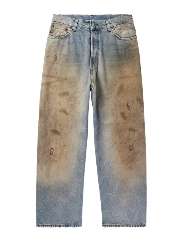 Straight-Leg Distressed Jeans - Men Straight-Leg Distressed Jeans - Men