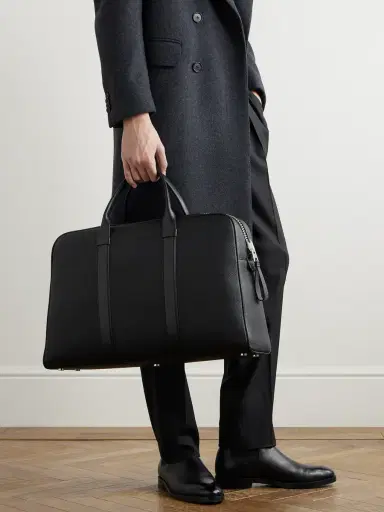 Tom Ford Buckley Full-Grain Leather Briefcase - Men | Thumbnail 2 Tom Ford Buckley Full-Grain Leather Briefcase - Men | Thumbnail 2