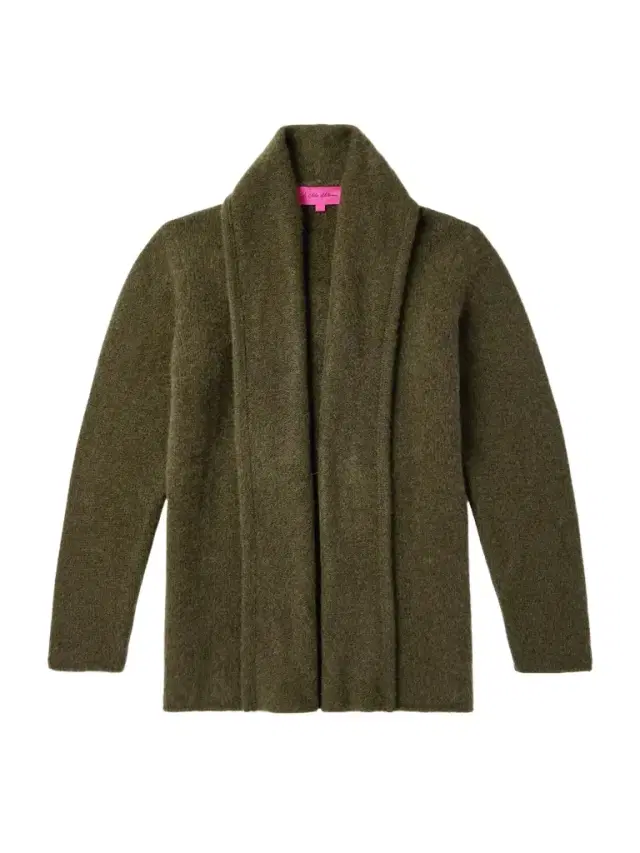 Shawl-Collar Cashmere Cardigan - Men Shawl-Collar Cashmere Cardigan - Men