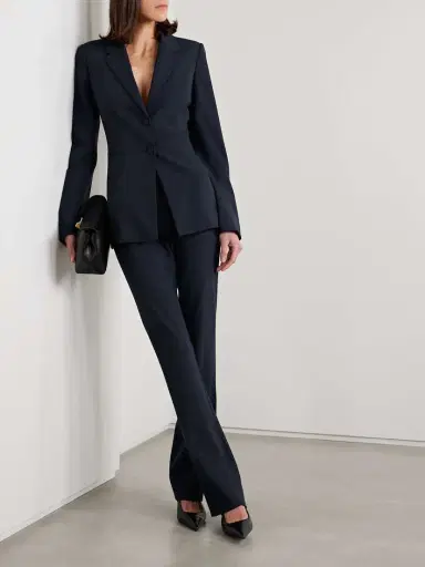 FFORME Bennet Wool-blend Crepe Blazer | Thumbnail 2 FFORME Bennet Wool-blend Crepe Blazer | Thumbnail 2