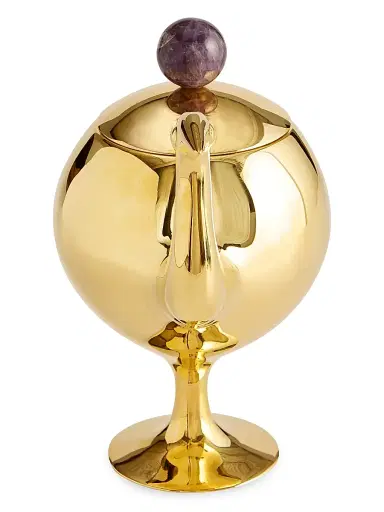 Jonathan Adler Brass & Amethyst Bird Box - Brass | Thumbnail 3 Jonathan Adler Brass & Amethyst Bird Box - Brass | Thumbnail 3