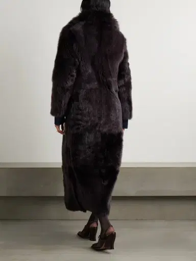 Nour Hammour Evita Shearling Coat | Thumbnail 3 Nour Hammour Evita Shearling Coat | Thumbnail 3