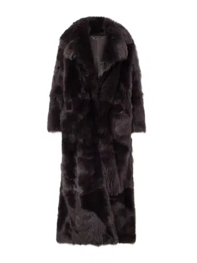 Nour Hammour Evita Shearling Coat | Thumbnail 1 Nour Hammour Evita Shearling Coat | Thumbnail 1