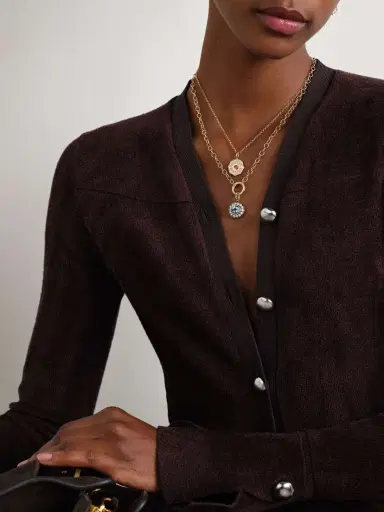 Marlo Laz Alexandra 14-karat Gold, Aquamarine And Diamond Necklace | Thumbnail 5 Marlo Laz Alexandra 14-karat Gold, Aquamarine And Diamond Necklace | Thumbnail 5