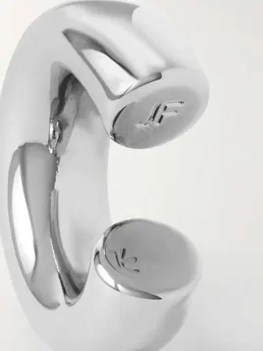 Jennifer Fisher Samira Micro Silver-plated Ear Cuff | Thumbnail 3 Jennifer Fisher Samira Micro Silver-plated Ear Cuff | Thumbnail 3