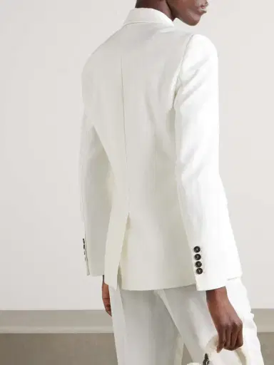 Brunello Cucinelli Twill Blazer | Thumbnail 4 Brunello Cucinelli Twill Blazer | Thumbnail 4