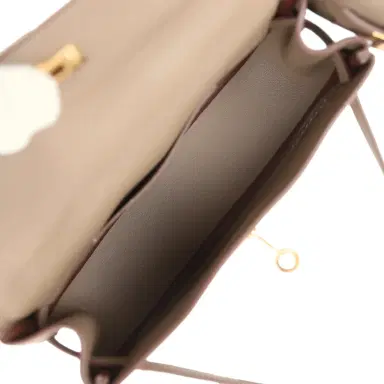HERMÈS Hermes Kelly Moove Etoupe Swift Gold Hardware | Thumbnail 11 HERMÈS Hermes Kelly Moove Etoupe Swift Gold Hardware | Thumbnail 11