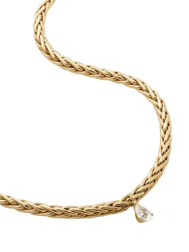Yvonne Léon 18-karat Gold Diamond Necklace | Thumbnail 1 Yvonne Léon 18-karat Gold Diamond Necklace | Thumbnail 1