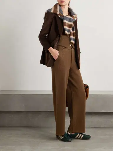 Guest In Residence Cashmere-blend Straight-leg Pants | Thumbnail 2 Guest In Residence Cashmere-blend Straight-leg Pants | Thumbnail 2