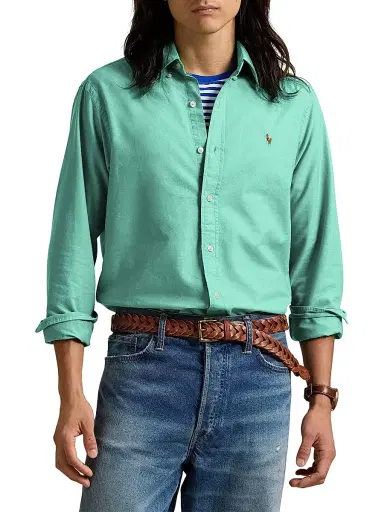 Polo Ralph Lauren Men's Oxford Cotton Shirt | Thumbnail 3 Polo Ralph Lauren Men's Oxford Cotton Shirt | Thumbnail 3