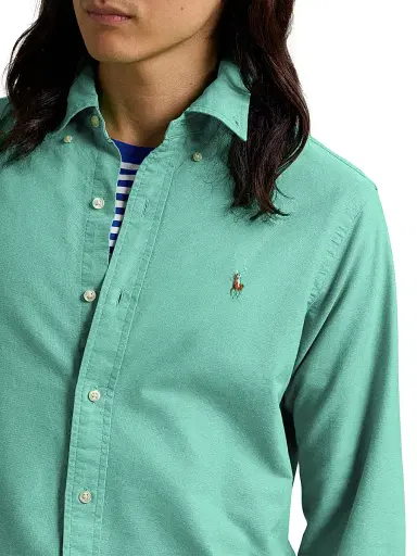 Polo Ralph Lauren Men's Oxford Cotton Shirt | Thumbnail 5 Polo Ralph Lauren Men's Oxford Cotton Shirt | Thumbnail 5