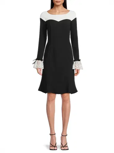 Shani Women's Crepe A-Line Dress | Thumbnail 3 Shani Women's Crepe A-Line Dress | Thumbnail 3