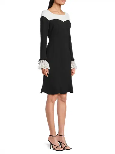 Shani Women's Crepe A-Line Dress | Thumbnail 4 Shani Women's Crepe A-Line Dress | Thumbnail 4