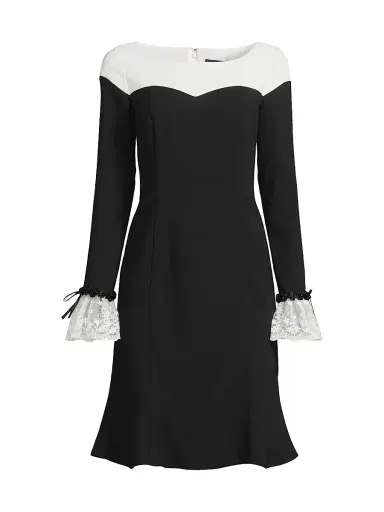 Shani Women's Crepe A-Line Dress | Thumbnail 1 Shani Women's Crepe A-Line Dress | Thumbnail 1