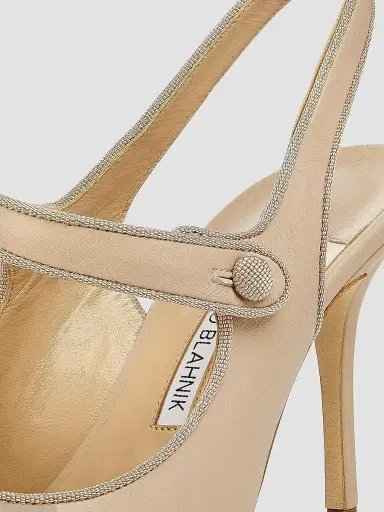 Manolo Blahnik Women's Camparisli 90MM Leather Mary Jane Pumps | Thumbnail 5 Manolo Blahnik Women's Camparisli 90MM Leather Mary Jane Pumps | Thumbnail 5