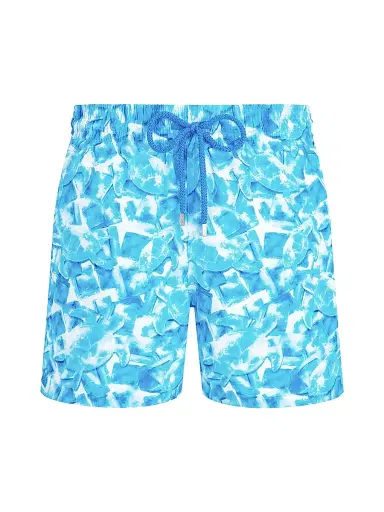 Vilebrequin Men's Abstract Turtles Swim Shorts | Thumbnail 1 Vilebrequin Men's Abstract Turtles Swim Shorts | Thumbnail 1