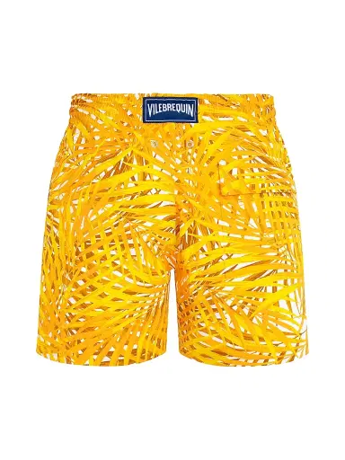 Vilebrequin Men's Cruise Palm Tree Swim Trunks - Mangue - Size Medium | Thumbnail 3 Vilebrequin Men's Cruise Palm Tree Swim Trunks - Mangue - Size Medium | Thumbnail 3