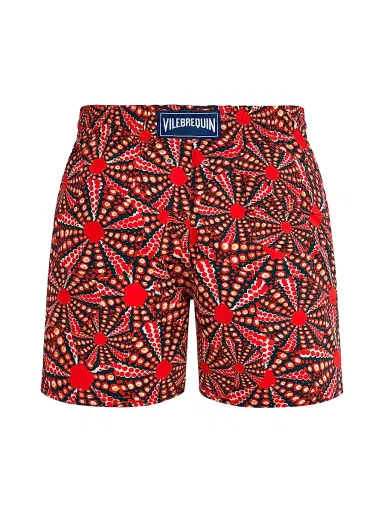 Vilebrequin Men's Oursinades Swim Trunks | Thumbnail 2 Vilebrequin Men's Oursinades Swim Trunks | Thumbnail 2