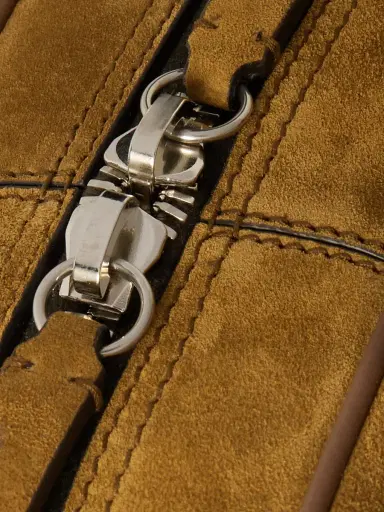 Métier Closer Slim Leather-Trimmed Suede Briefcase - Men | Thumbnail 4 Métier Closer Slim Leather-Trimmed Suede Briefcase - Men | Thumbnail 4