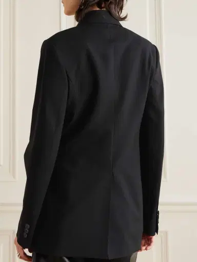 Loewe Embellished Grain De Poudre Wool Blazer | Thumbnail 3 Loewe Embellished Grain De Poudre Wool Blazer | Thumbnail 3