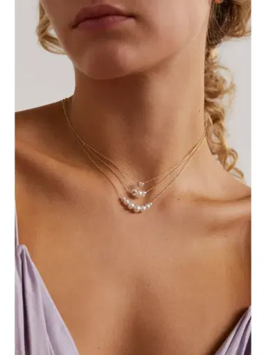Sophie Bille Brahe Grand Orangerie De Perle 14-karat Gold Pearl Necklace | Thumbnail 5 Sophie Bille Brahe Grand Orangerie De Perle 14-karat Gold Pearl Necklace | Thumbnail 5
