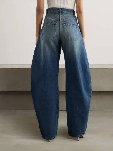 Alaïa High-rise Barrel-leg Jeans | Thumbnail 4 Alaïa High-rise Barrel-leg Jeans | Thumbnail 4