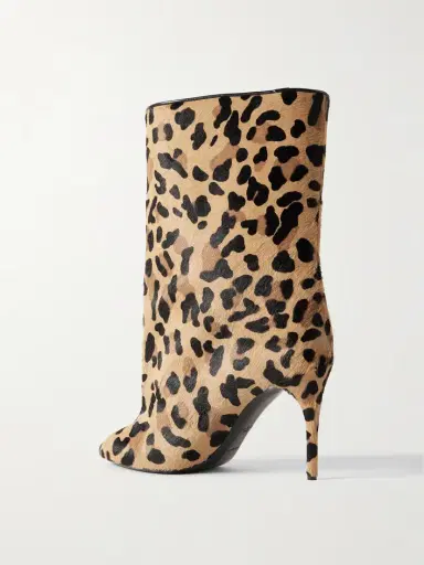 Alaïa 90 Leopard-print Calf Hair Ankle Boots | Thumbnail 3 Alaïa 90 Leopard-print Calf Hair Ankle Boots | Thumbnail 3