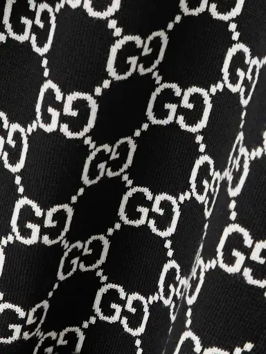 Gucci Reversible Logo-jacquard Wool-blend Mini Dress | Thumbnail 4 Gucci Reversible Logo-jacquard Wool-blend Mini Dress | Thumbnail 4