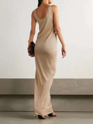 Saint Laurent Knitted Maxi Dress | Thumbnail 3 Saint Laurent Knitted Maxi Dress | Thumbnail 3