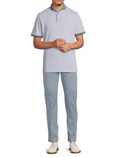 Kiton Men's 5-Pocket Slim-Straight Pants - Sky Blue | Thumbnail 2 Kiton Men's 5-Pocket Slim-Straight Pants - Sky Blue | Thumbnail 2