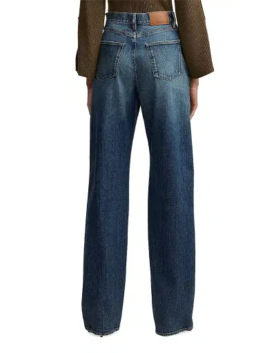Ralph Lauren Collection Women's Nova Mid-Rise Straight Jeans - Blue Ridge Breeze Wash - Size 31 | Thumbnail 5 Ralph Lauren Collection Women's Nova Mid-Rise Straight Jeans - Blue Ridge Breeze Wash - Size 31 | Thumbnail 5