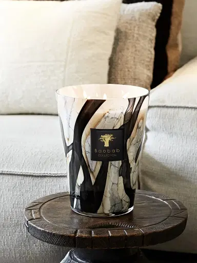 BAOBAB COLLECTION Stone Marble Candle | Thumbnail 2 BAOBAB COLLECTION Stone Marble Candle | Thumbnail 2