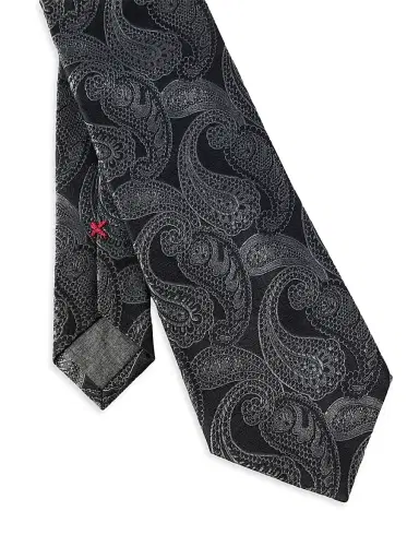 Brunello Cucinelli Men's Paisley Silk Tie | Thumbnail 2 Brunello Cucinelli Men's Paisley Silk Tie | Thumbnail 2