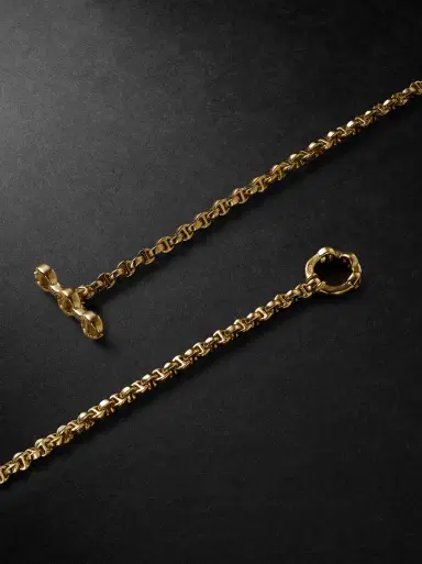Hoorsenbuhs Micro Open-Link™ 18-Karat Gold Diamond Chain Necklace - Men | Thumbnail 3 Hoorsenbuhs Micro Open-Link™ 18-Karat Gold Diamond Chain Necklace - Men | Thumbnail 3