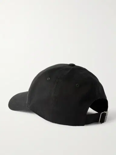 Saint Laurent Logo-Appliquéd Cotton-Twill Baseball Cap - Men | Thumbnail 3 Saint Laurent Logo-Appliquéd Cotton-Twill Baseball Cap - Men | Thumbnail 3