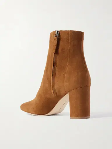 Manolo Blahnik Rosie 70 Suede Ankle Boots | Thumbnail 3 Manolo Blahnik Rosie 70 Suede Ankle Boots | Thumbnail 3