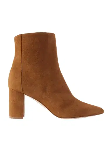Manolo Blahnik Rosie 70 Suede Ankle Boots | Thumbnail 1 Manolo Blahnik Rosie 70 Suede Ankle Boots | Thumbnail 1