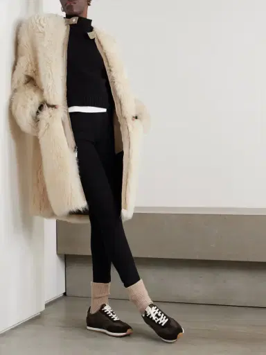 TOTEME Avalan Reversible Shearling Coat | Thumbnail 5 TOTEME Avalan Reversible Shearling Coat | Thumbnail 5